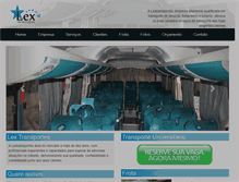 Tablet Screenshot of lextransportes.com